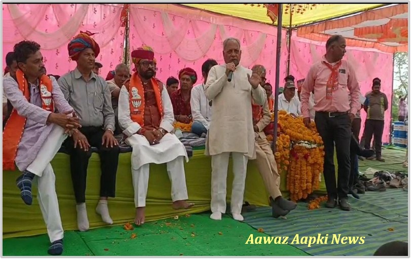 सामाजिक सदभाव, अमन चैन,खुशहाली विकास के लिए भाजपा को जिताए : मालवीया