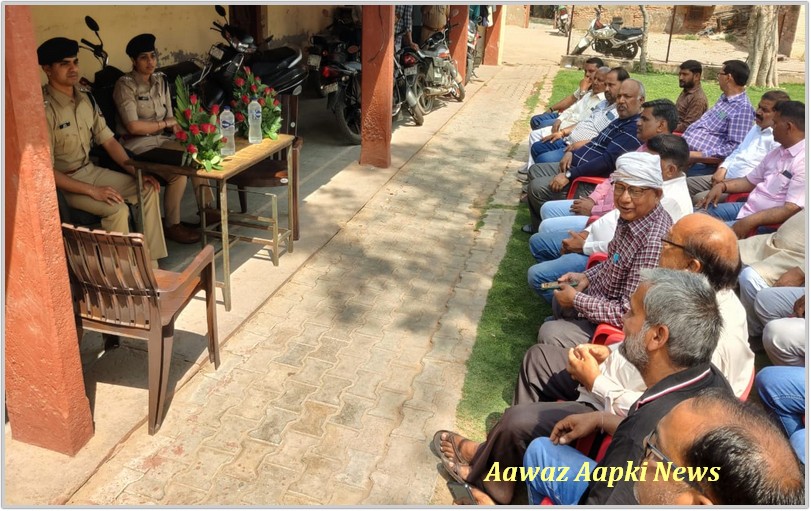 सीएलजी बैठक में शांति व्यवस्था को लेकर चर्चा