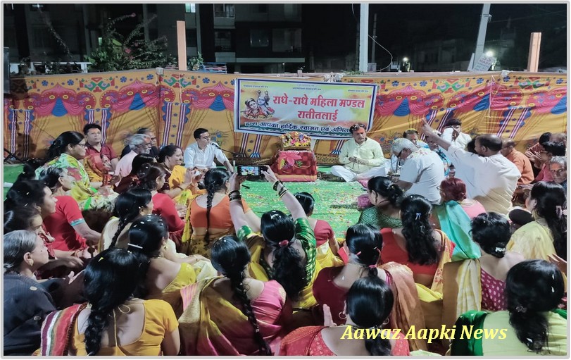 दशमी पर चमत्कारेश्वर महादेव मंदिर में मनाया फागोत्सव