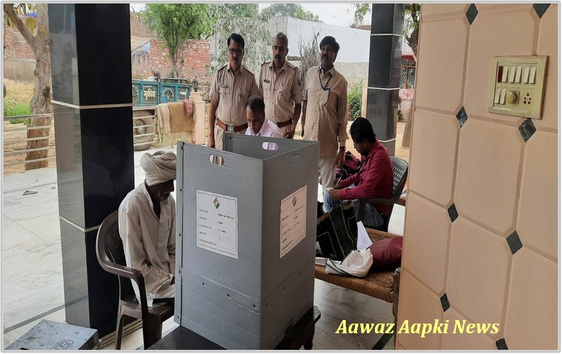 होम वोटिंग के प्रति वरिष्ठ नागरिकों और दिव्यांग मतदाताओं में दिखा भारी उत्साह