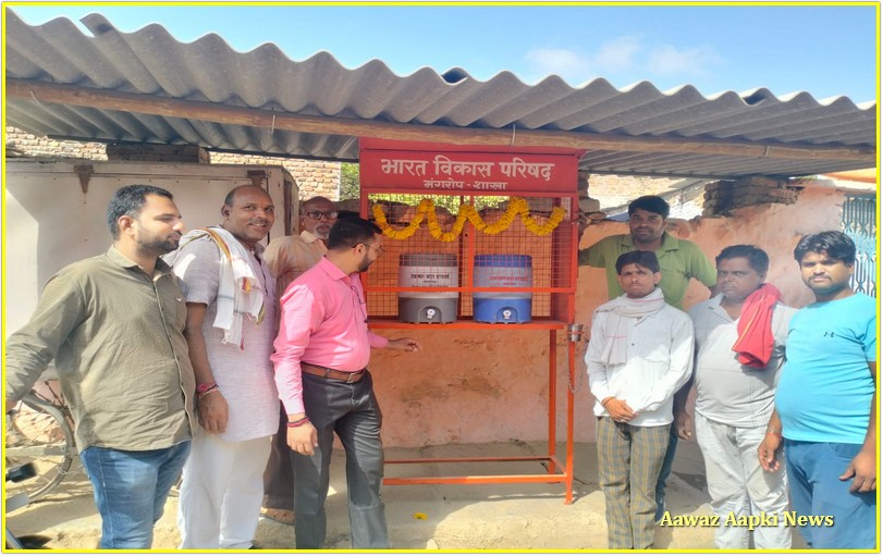 प्रचंड गर्मी में पीने के लिए शुद्ध ठंडा पानी उपलब्ध कराना पूण्य का काम: राघव सोमानी