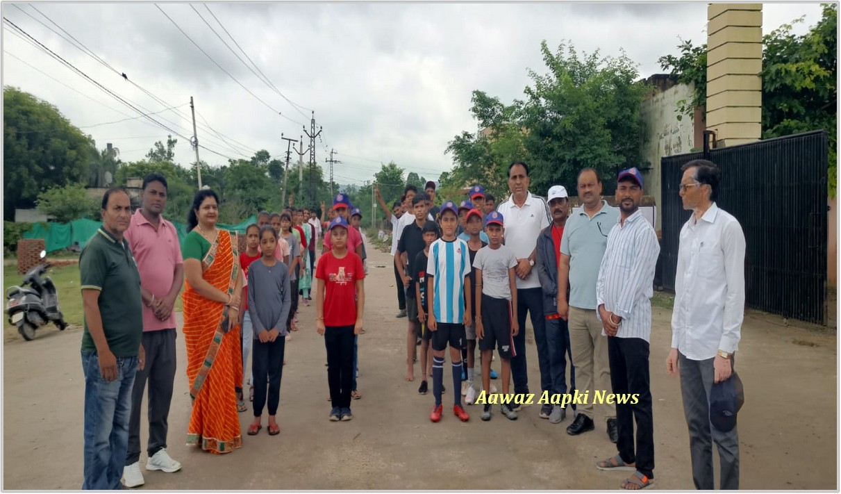 खेल सप्ताह के तहत सद्भावना दौड़ आयोजित