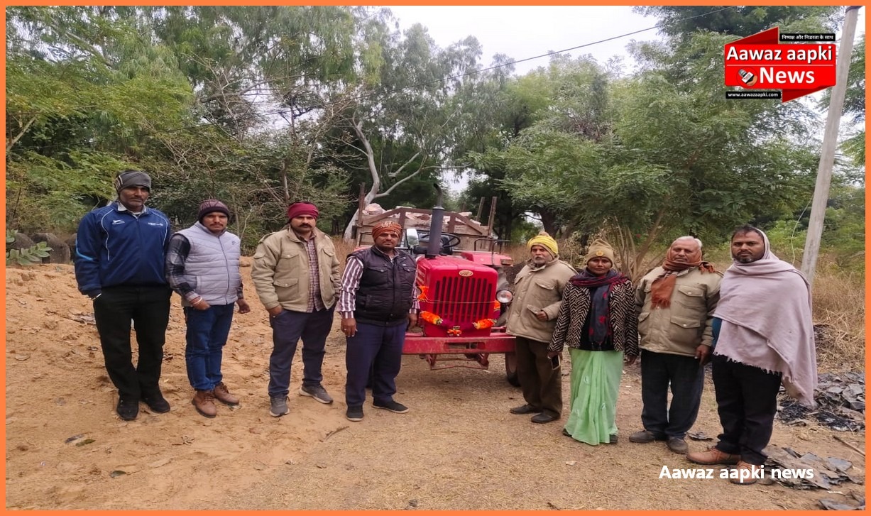 वन विभाग ने पत्थरों से भरी ट्रैक्टर ट्राली जब्त की