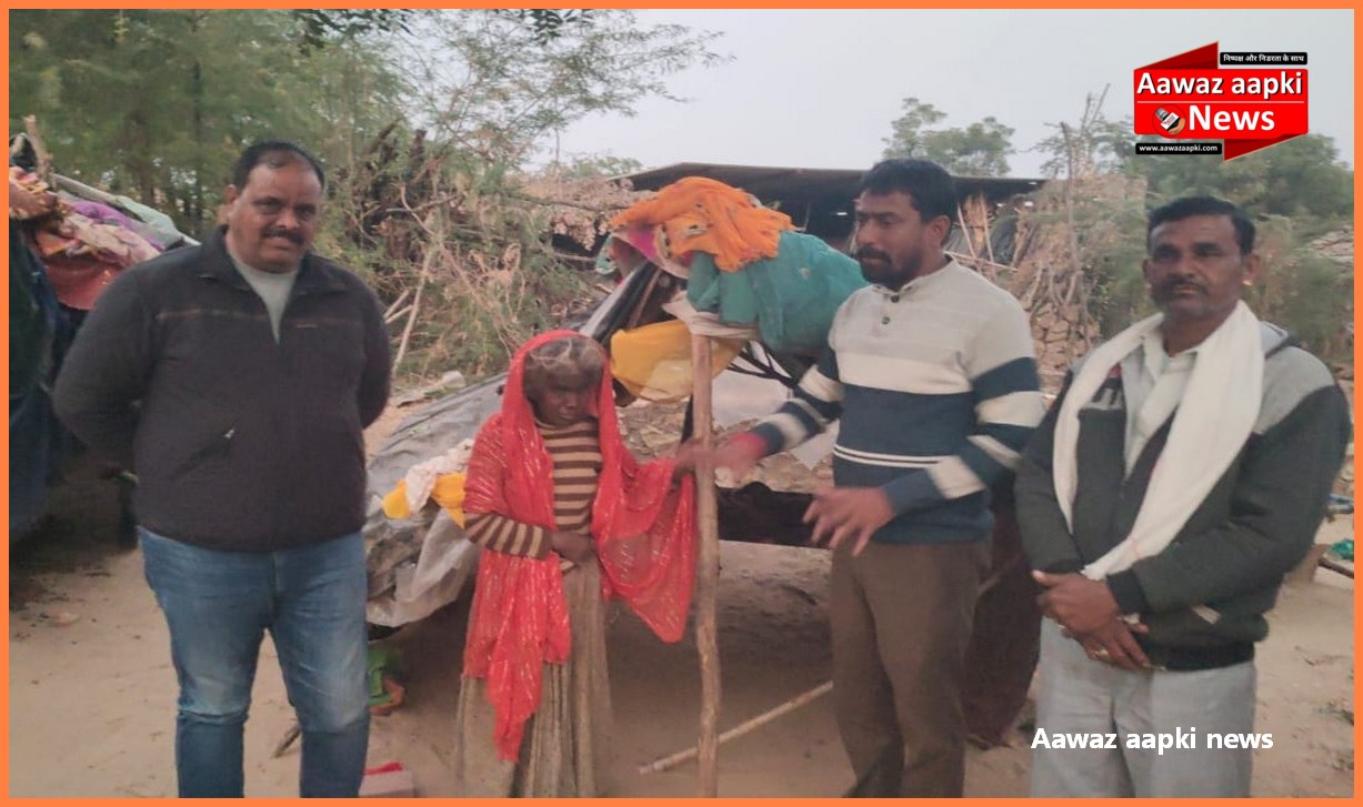 कोटडी प्रधान करण सिंह और कांटी सरपंच रतनलाल बलाई के मानवीय दृष्टिकोण की हो रही सराहना