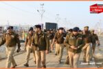 महाकुंभ स्नान पर्व के दृष्टिगत पुलिस अधिकारियों ने भ्रमण कर मेले का लिया जायजा