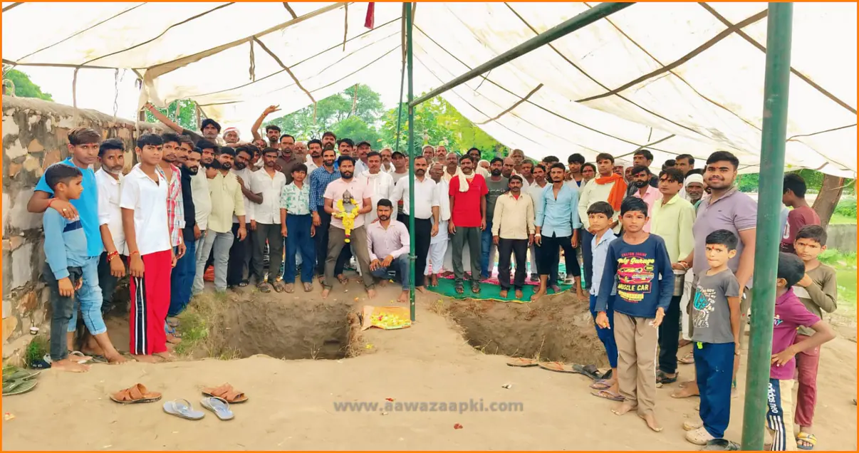 उदय कला में महाराणा प्रताप स्मारक के लिए भूमि पूजन, प्रतिमा स्थापना का संकल्प